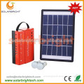 Solarbright portable small mini rechargeable led home lighting solar power mobile system solar panel system